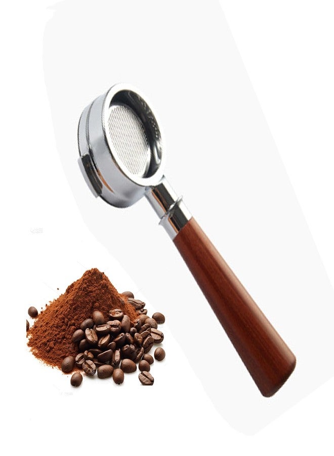 Zunate 58mm Bottomless Portafilter, Bottomless Naked Portafilter with Filter Basket for Expobar,Faema,Rancilio, EM19M2, Gemilai,Casadio, Asaso,Semremo, La Cimbali,GAECM (E Redwood) - Image 1