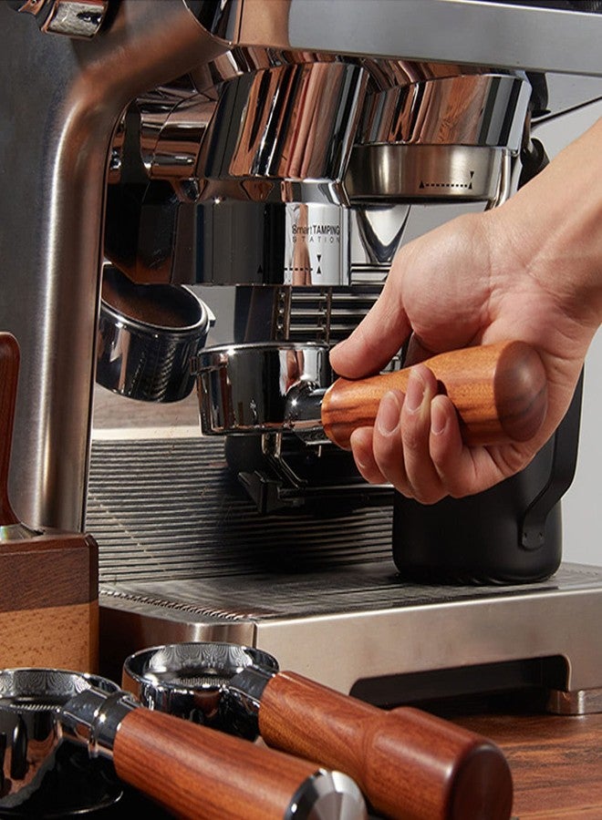 Zunate 58mm Bottomless Portafilter, Bottomless Naked Portafilter with Filter Basket for Expobar,Faema,Rancilio, EM19M2, Gemilai,Casadio, Asaso,Semremo, La Cimbali,GAECM (E Redwood) - Image 2