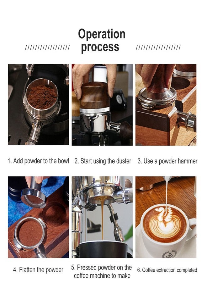 Zunate 58mm Bottomless Portafilter, Bottomless Naked Portafilter with Filter Basket for Expobar,Faema,Rancilio, EM19M2, Gemilai,Casadio, Asaso,Semremo, La Cimbali,GAECM (E Redwood) - Image 4