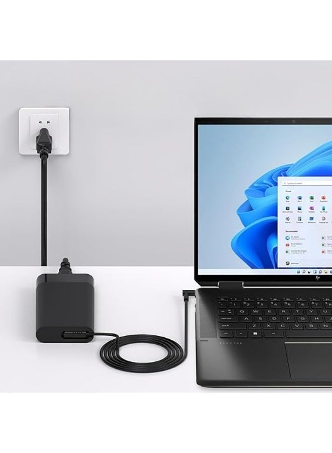 200W Laptop Charger – 10.3A High Power Adapter – Compatible with Gaming Laptops 15/16/17 Series, E1163NR, DA10, LA21, L00818, 850, 00895, 003 – Black - Image 2