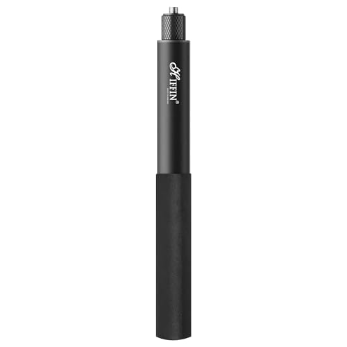 HIFFIN Insta 360 Invisible Selfie Stick for Action Camera Insta 360 One X2 X3 One R Invisible Stick, Go Pro Hero 9/8/7/6, Sj cam, Yi (118cm Selfie Stick for Action Cameras) Black - Image 1