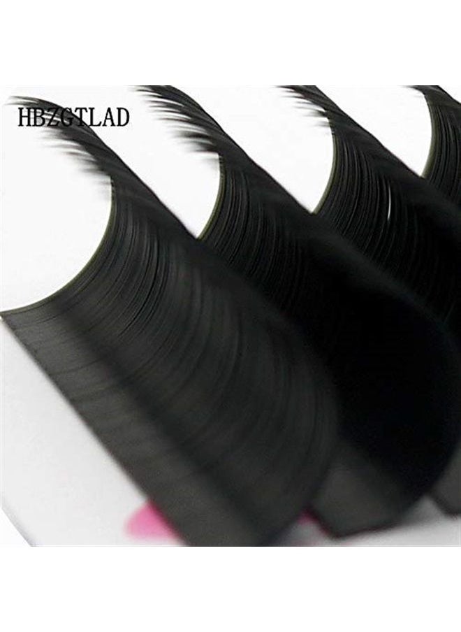 HBZGTLAD - New U/ C/D/DD 8-20mm Faux Mink Individual Eyelash Lashes For Professionals Soft Mink Eyelash Extension (0.07mm-DD, 12mm) - Image 1