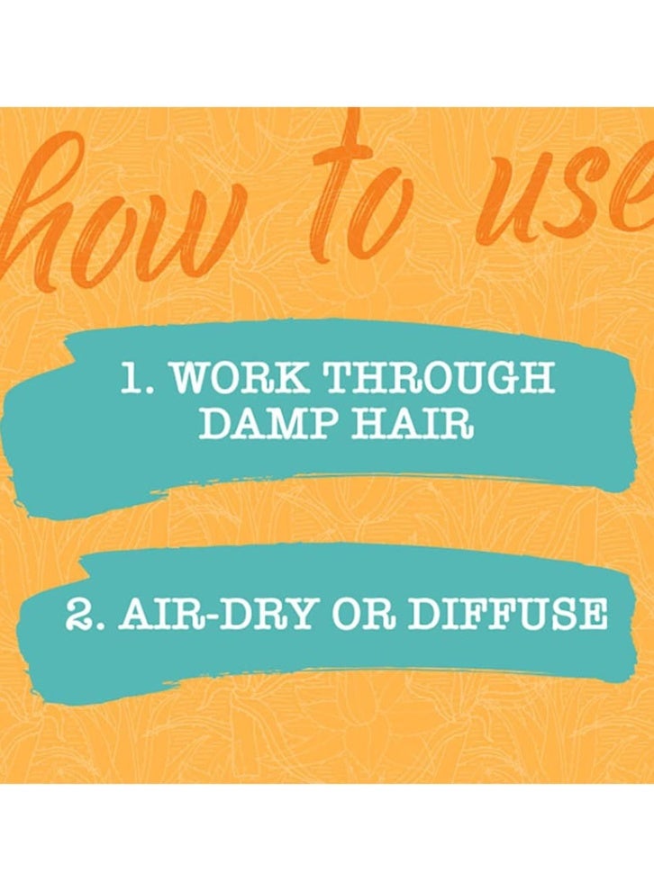 ماوي مويستشر جل زيت تجعيد الشعر بزيت الخروع وعشبة النيم من ماوي مويستشر، منتج طبيعي لتقوية واطالة الشعر المجعد، 12 اونصة - Image 5