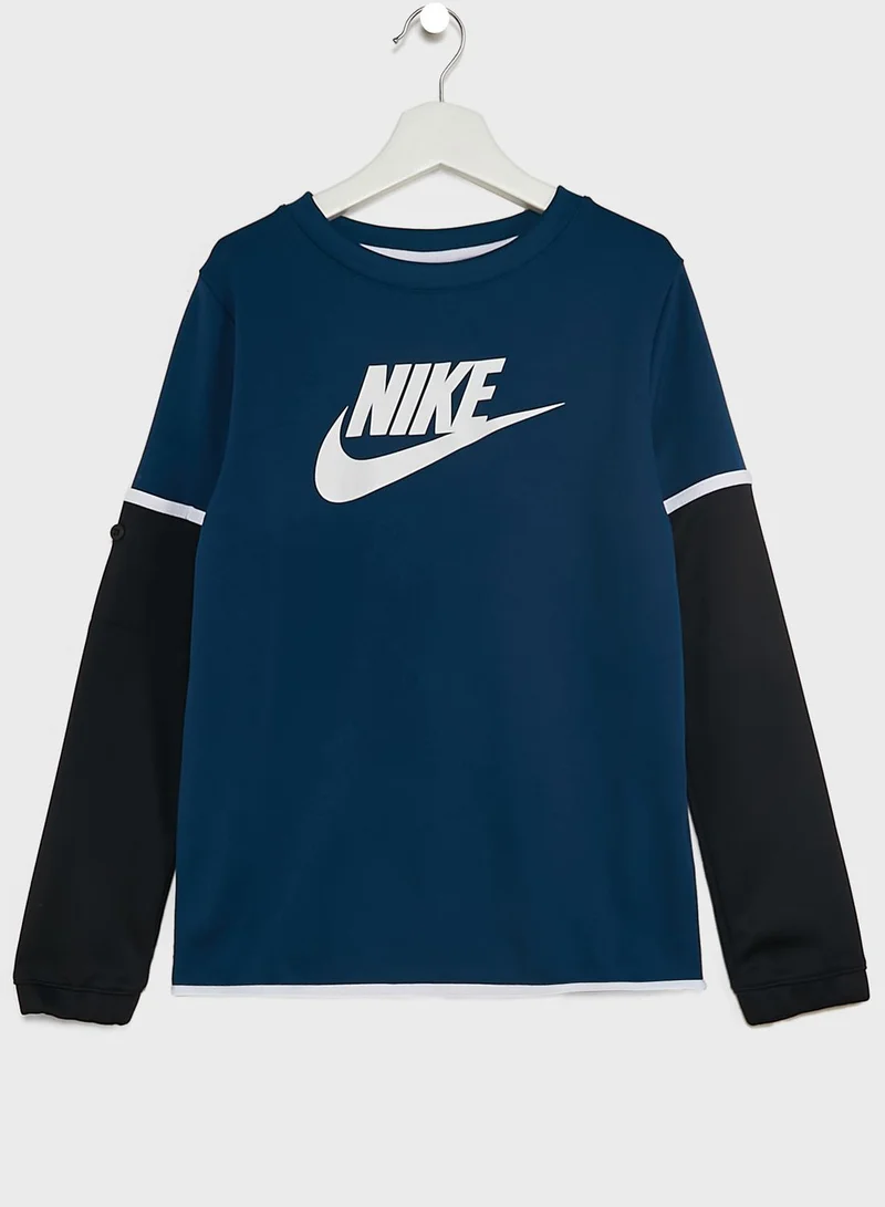 Nike Youth Nsw Poly Futura Tracksuit