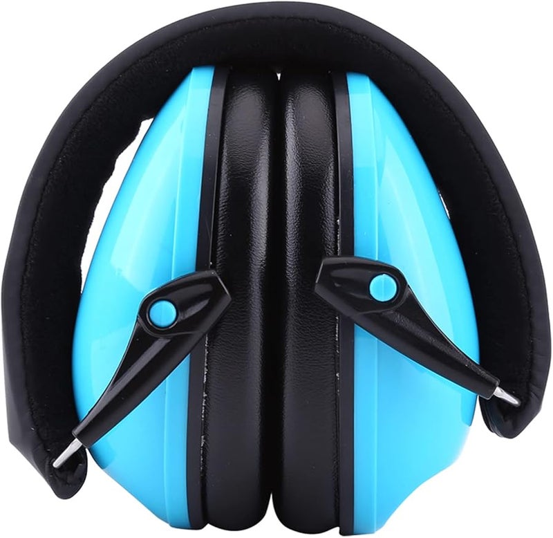 Garosa Kids Ear Protector Foldable Earmuffs 25dB NRR Noise Reduction Ages 3 12 Blue - Image 4