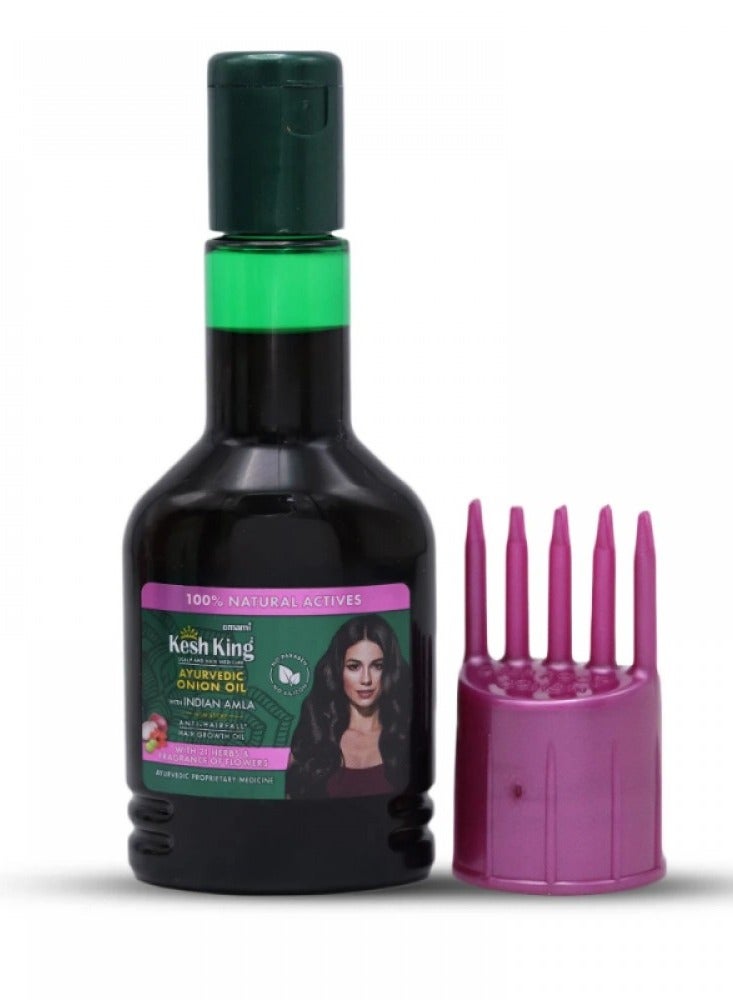 Kesh King Ayurvedic Onion Oil Scalp and Hair Medicinal Growth Oil 100ml