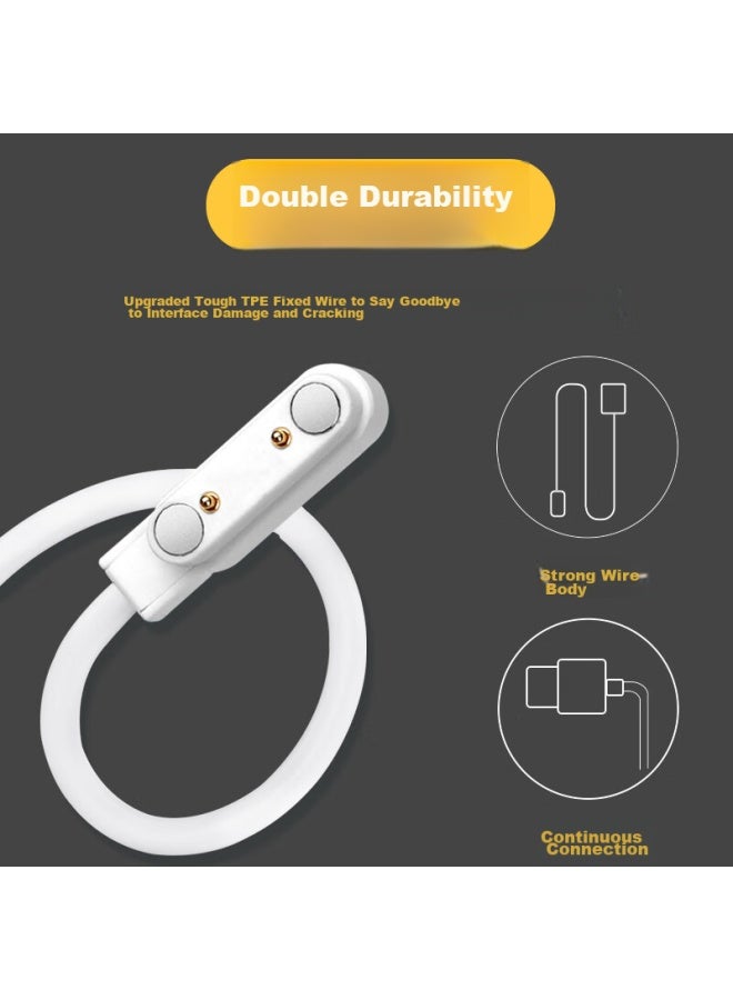 Ten Flashes Shan, Aibai Phone Watch Charging Cable, Charger, Smart Car Charger Cable, Magnetic Charging, Aitianshi Guardian, Jihaohao Children's Watch, 7.62mm Spacing, Universal - Image 5