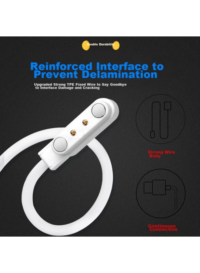 Ten Flashes Shan, Aibai Phone Watch Charging Cable, Charger, Smart Car Charger Cable, Magnetic Charging, Aitianshi Guardian, Jihaohao Children's Watch, 7.62mm Spacing, Universal - Image 3