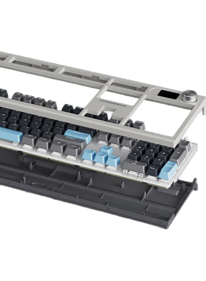 Langtu Lt104 Xiaochu, Tri-Mode Rgb Hot-Swappable Gaming Mechanical Keyboard, Wired/Wireless/Bluetooth, Gaming And Office Keyboard, Hai Kong Switch - Image 3