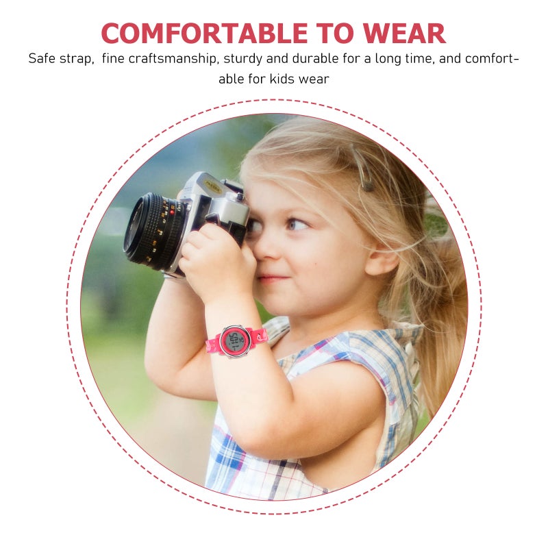 Cartoon Kids Watch Multi-functional Kids Watch Students Watch Electronic Watch - Image 4
