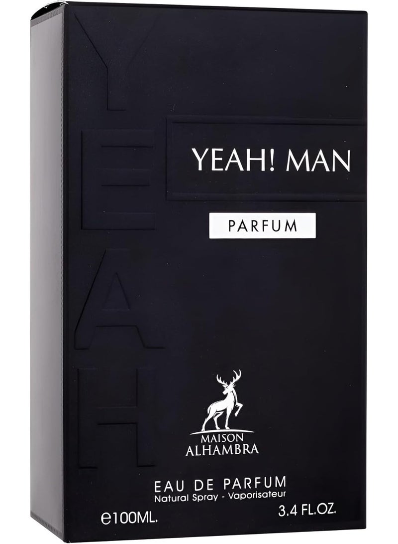 ميزون الهمبرا عطر ياه او دي بارفان للرجال من ميزون الحمراء، 100 مل - Image 3