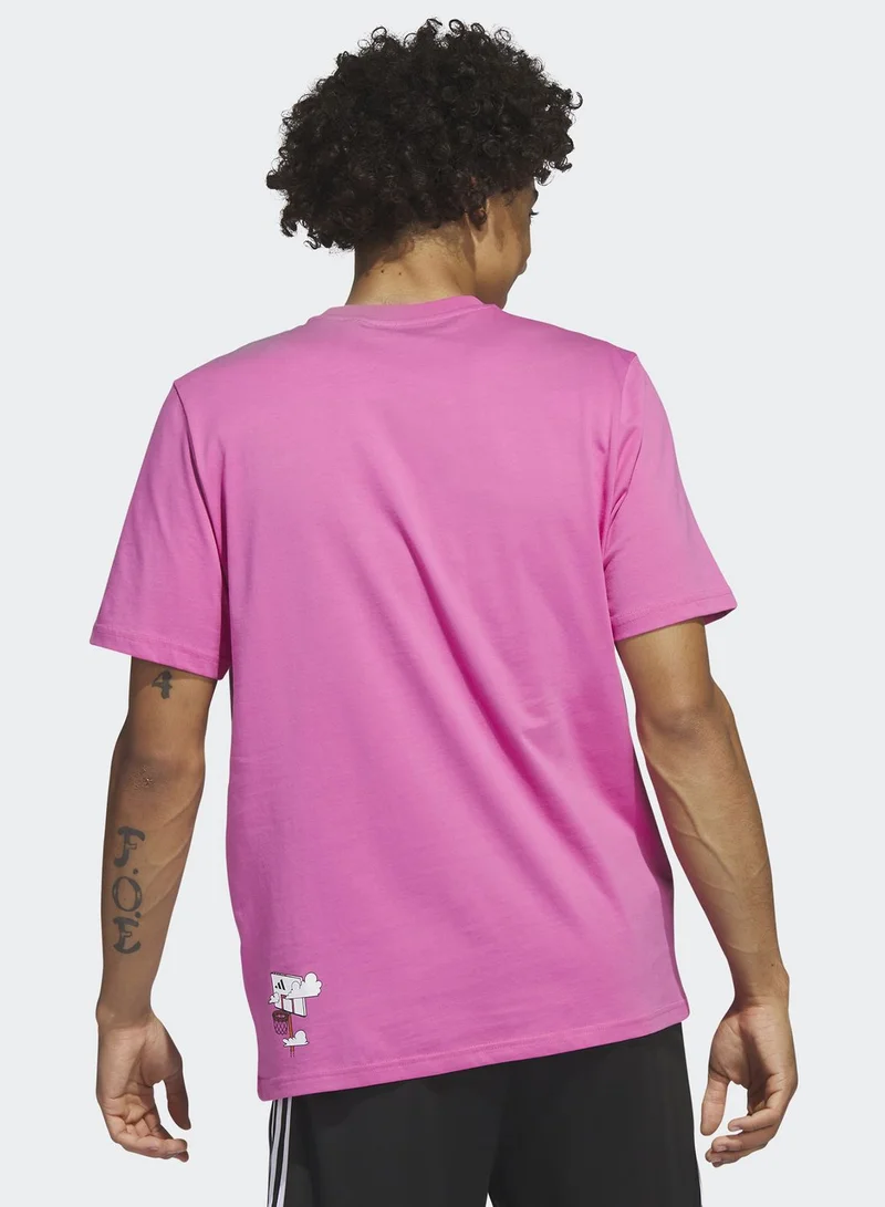 Adidas Lil Stripe Graphic T-Shirt