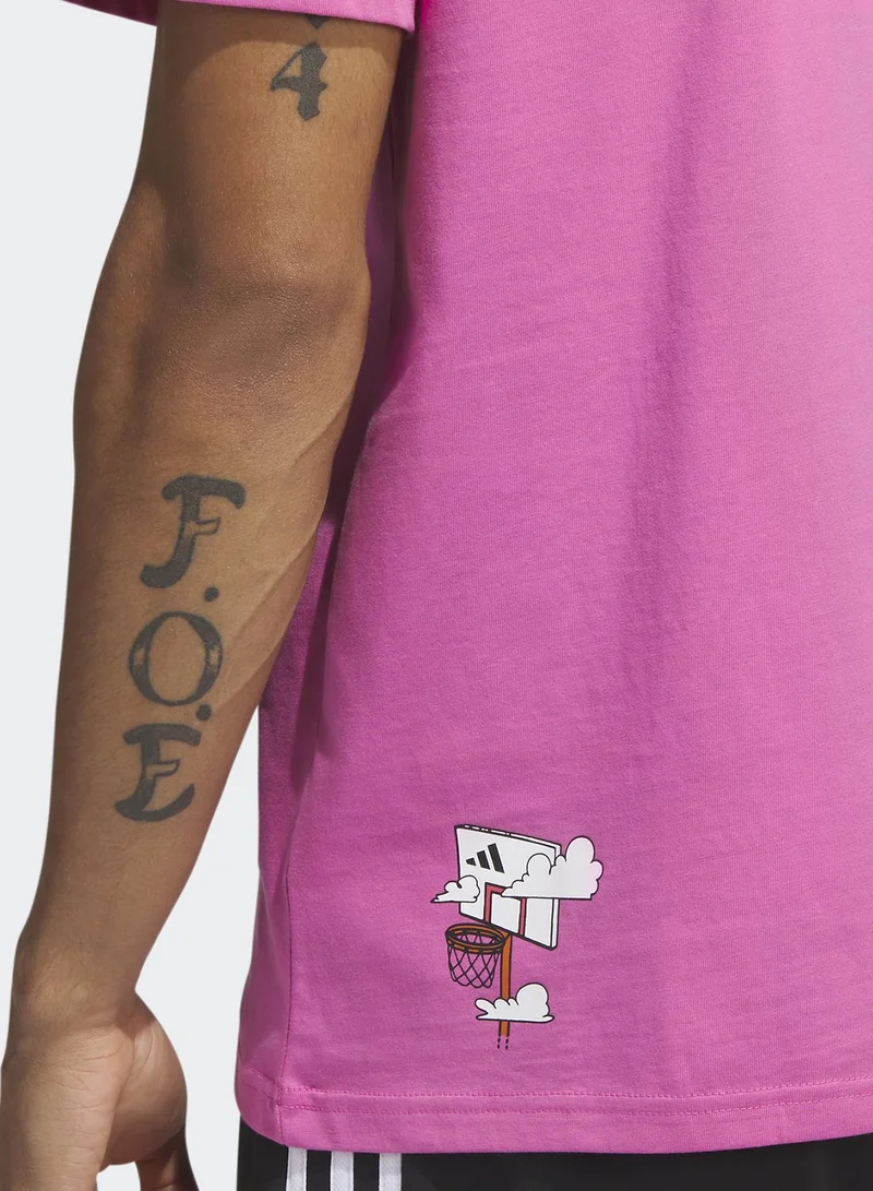 Adidas Lil Stripe Graphic T-Shirt
