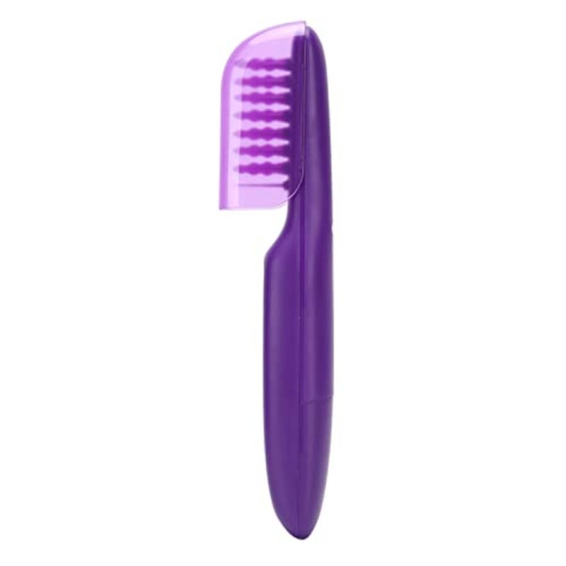 Hair Detangling Brush, Electric Detangler Comb Negative Ion Massage Hairbrush Wide Tooth Detangle Wet Dry Styling Tool Portable Scalp Vibration Massager Cordless for Women Long Curly Tangle Removal - Image 1