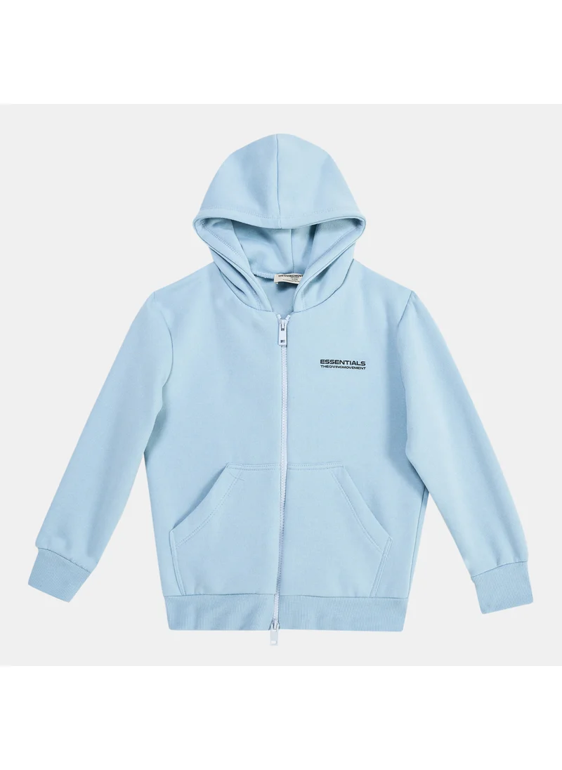 The Giving Movement Kids' Lounge Regular Zip Hoodie