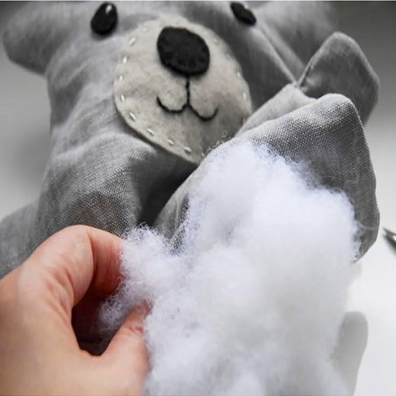 The Original Premium Polyester Fiber Filling Stuffing for Bean Bag Chair Refill & Pillow Stuffing Animals Toy Filler, Couch, Room Cloud Decorations, Craft filling, 3 kilograms - Image 3