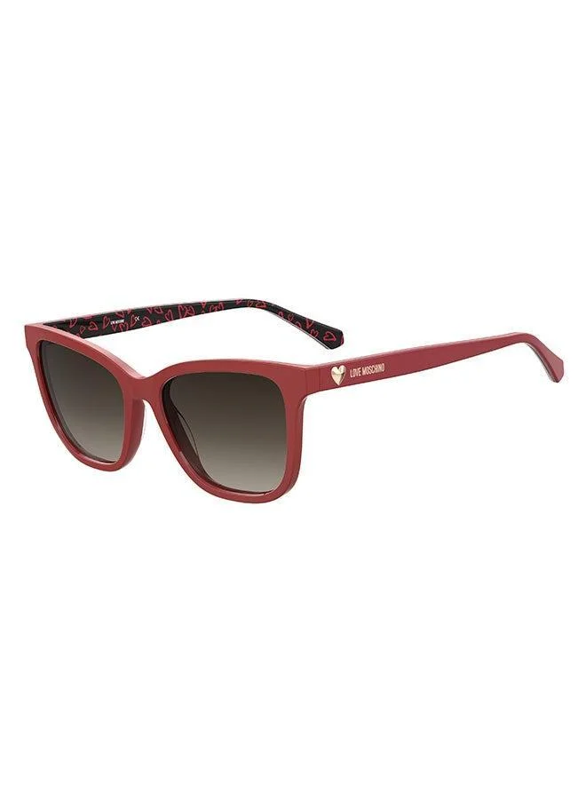 Rectangular Moschino Love Sunglasses Frames