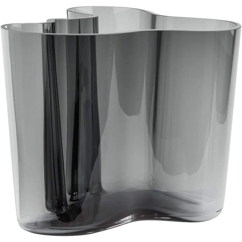 Iittala  1020905  Alvar Aalto vases  Glass  Grey  19 x 20 x 16 cm - Image 3