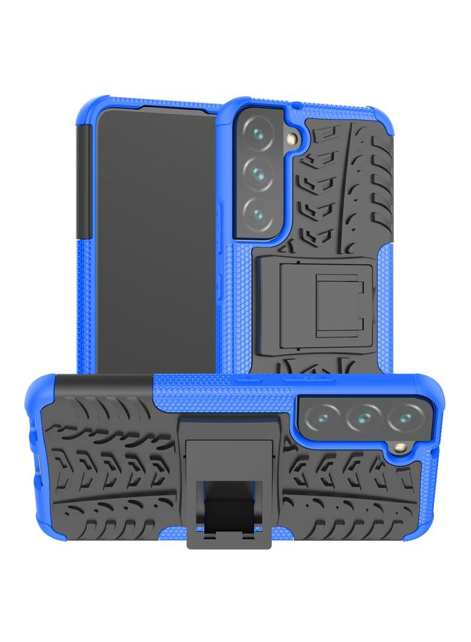 اس-توب جراب لهاتف Samsung Galaxy S22 5G مصنوع من مادة TPU+PC المقاومة للصدمات مع حامل - Image 1