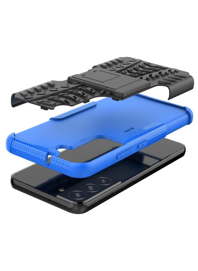 اس-توب جراب لهاتف Samsung Galaxy S22 5G مصنوع من مادة TPU+PC المقاومة للصدمات مع حامل - Image 5