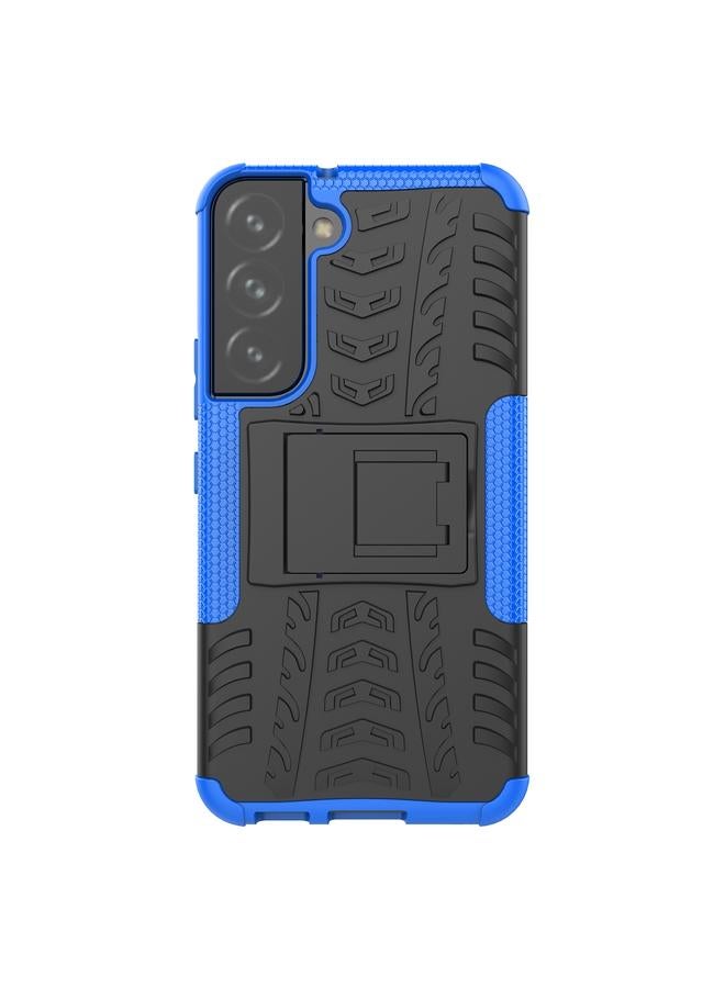 اس-توب جراب لهاتف Samsung Galaxy S22 5G مصنوع من مادة TPU+PC المقاومة للصدمات مع حامل - Image 2