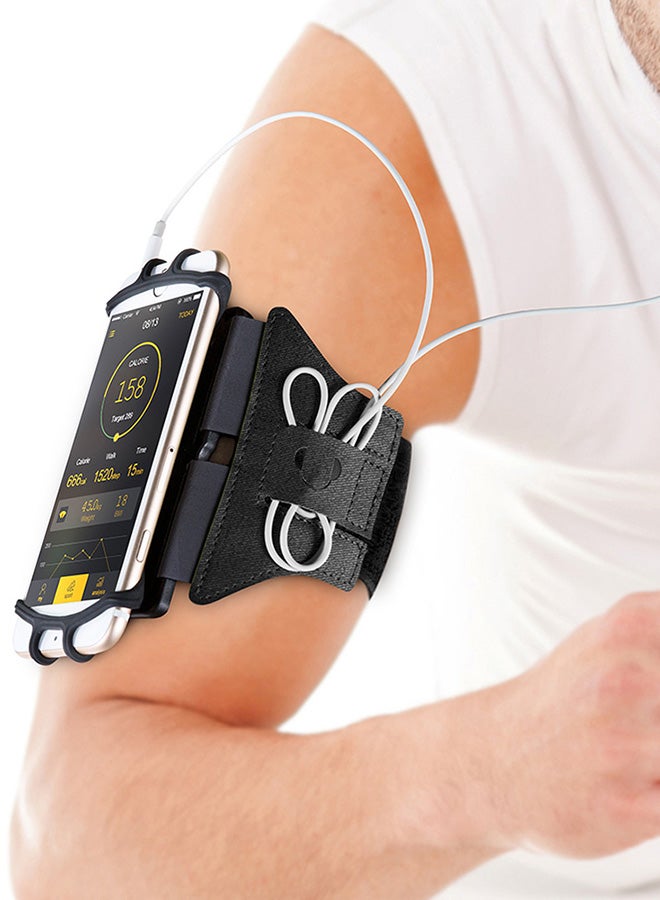 في يو بي سوار حامل هاتف لليد للجري بوجه مفتوح - Image 2