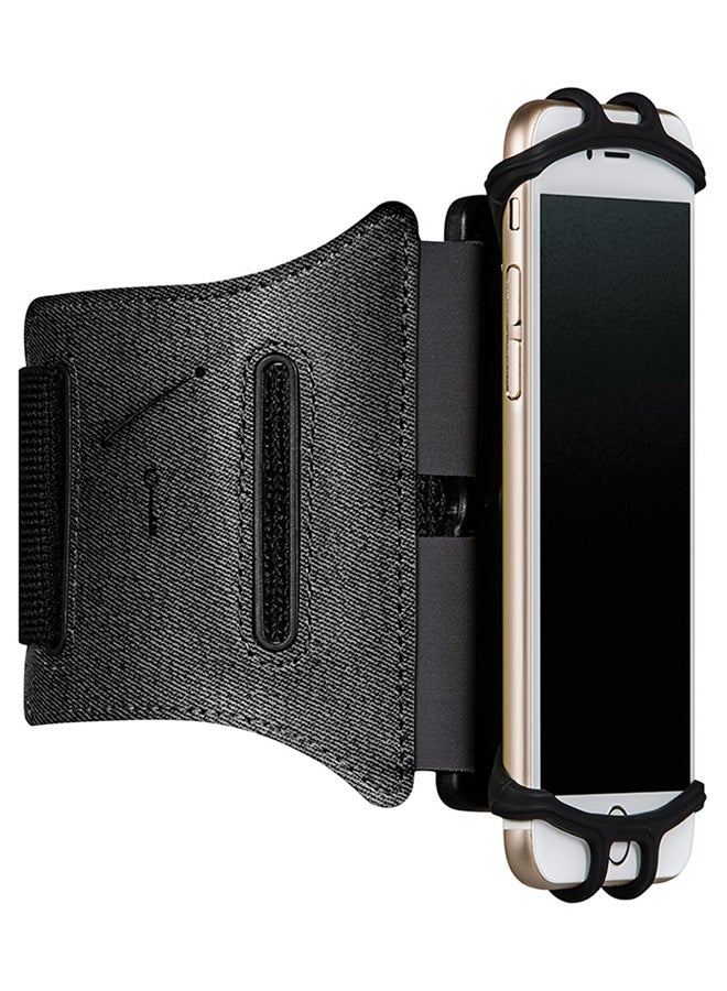 في يو بي سوار حامل هاتف لليد للجري بوجه مفتوح - Image 1