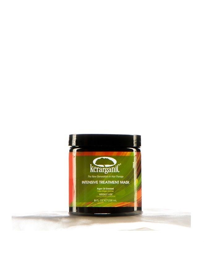 kerarganic - Intensive Treatment Mask Argan Oil Enriched Keratin Hair Repair Treatment, 8oz - Image 1