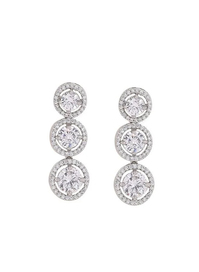 Priyaasi Dome Shaped Oxidised Jhumkas Earrings