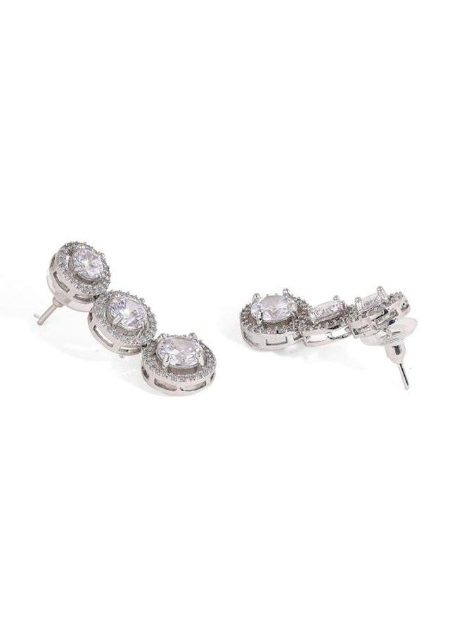 Priyaasi Brass Women Brass Jewellery Set with pattern and secured with closure and styled in ideal for Western moments — perfect for fashion-forward occasions.  - Image 4