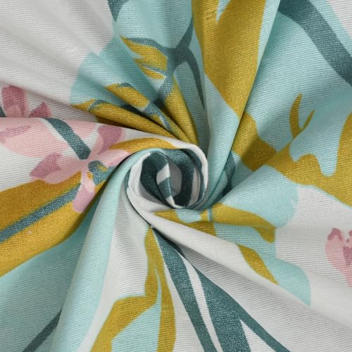 VOMZER Cotton Feel King Size Flat Bedsheet for Double Bed, 1 Cotton Feel Bed Sheet Double Bed (90 X 100 Inches) with 2 Pillow Cover - Image 4