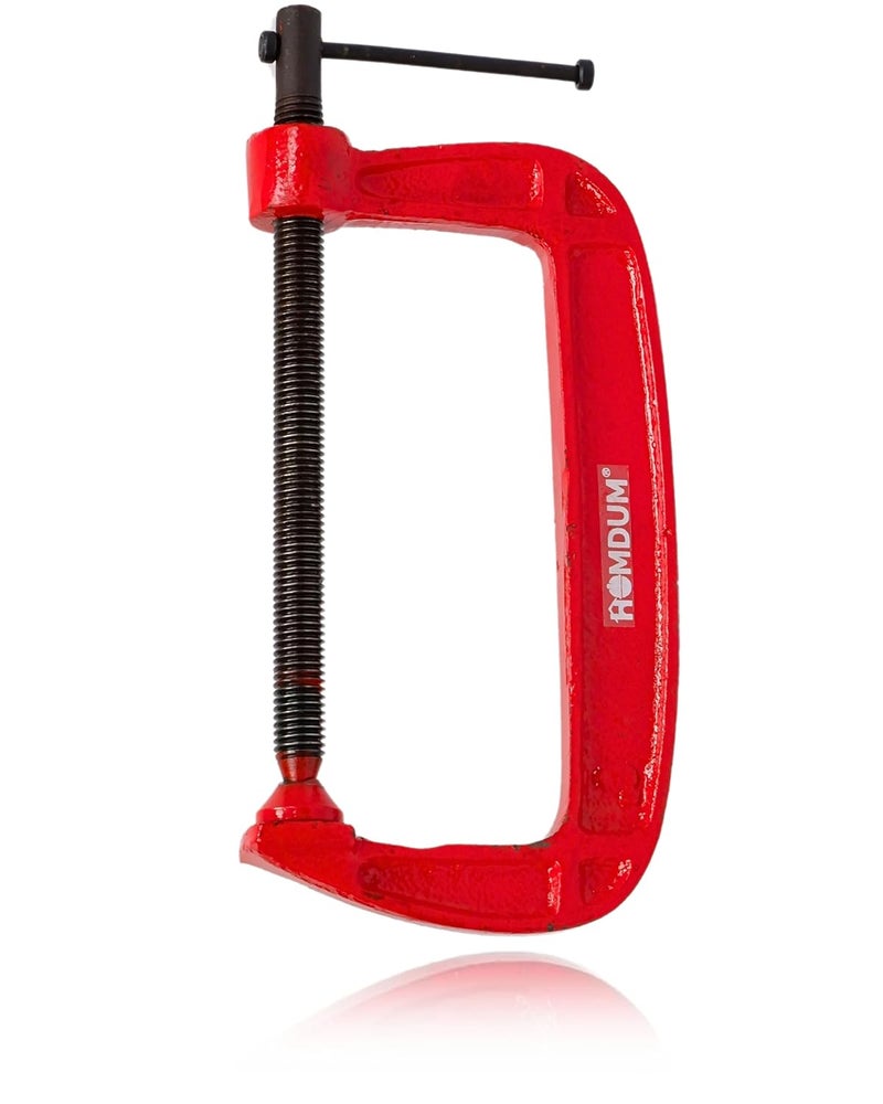 Homdum Heavy Duty G Clamp C Type Clamping Tool Pack of 2 Pieces 6 inch - Image 2