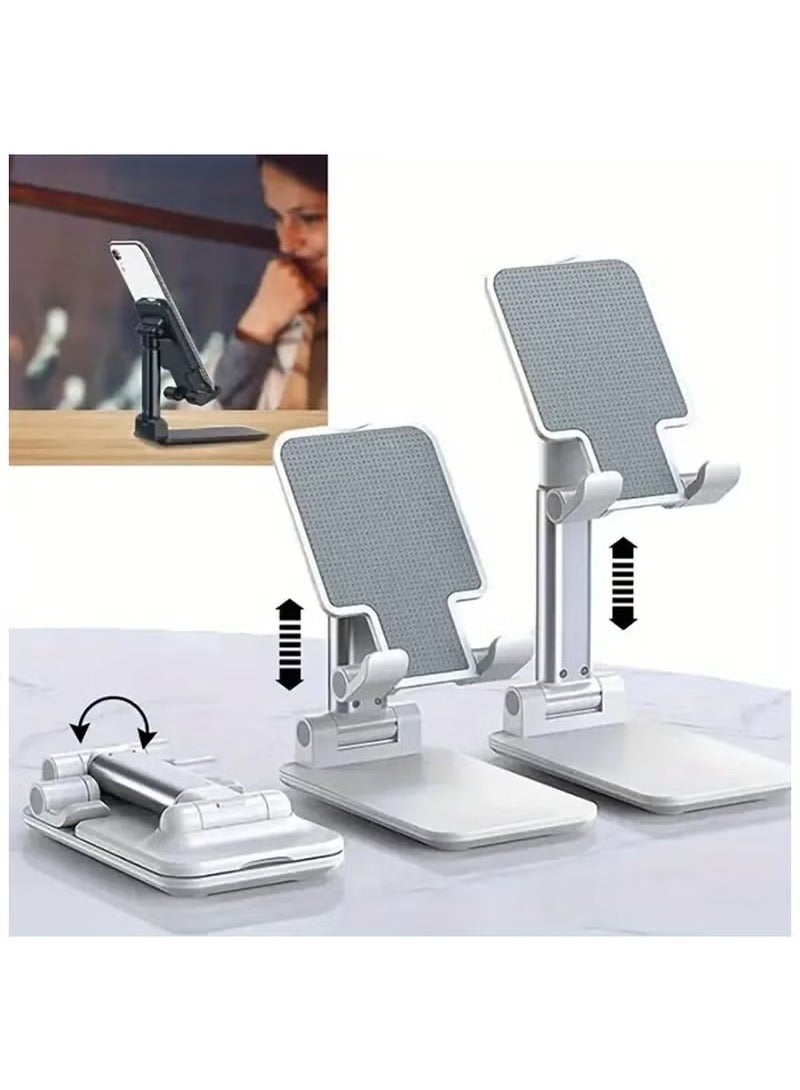 Mobile Phone Stand, Desktop Live Streaming Tablet, Bedside Stand, Lifting And Folding Multifunctional Universal Support Frame  - Image 1
