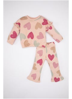 Babygirl Regular Fit Bike Neck Knitted Set - 2 Pack