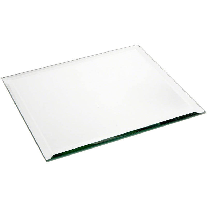Plymor Plymor 8 Square 5mm Thick Beveled Glass Mirror 