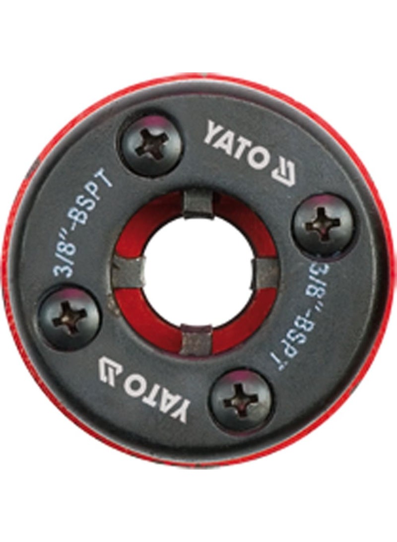 YATO Spare Head 3/8" For Ratchet Die Stocks Color Box YT-2917