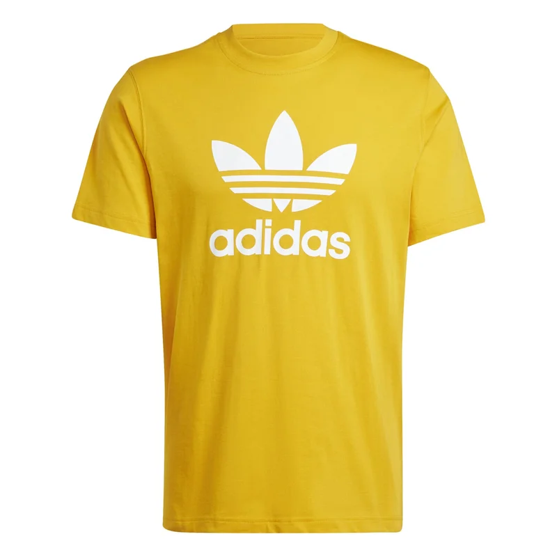 adidas تيشيرت أديداس تريفويل للرجال - برتقالي