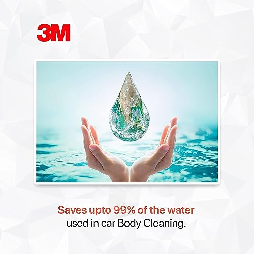 3M Dry Wash, Car washing Liquid, Water Saving Formula, Save upto 99% water, effectively wash (1L, Pack of 1) - Image 5