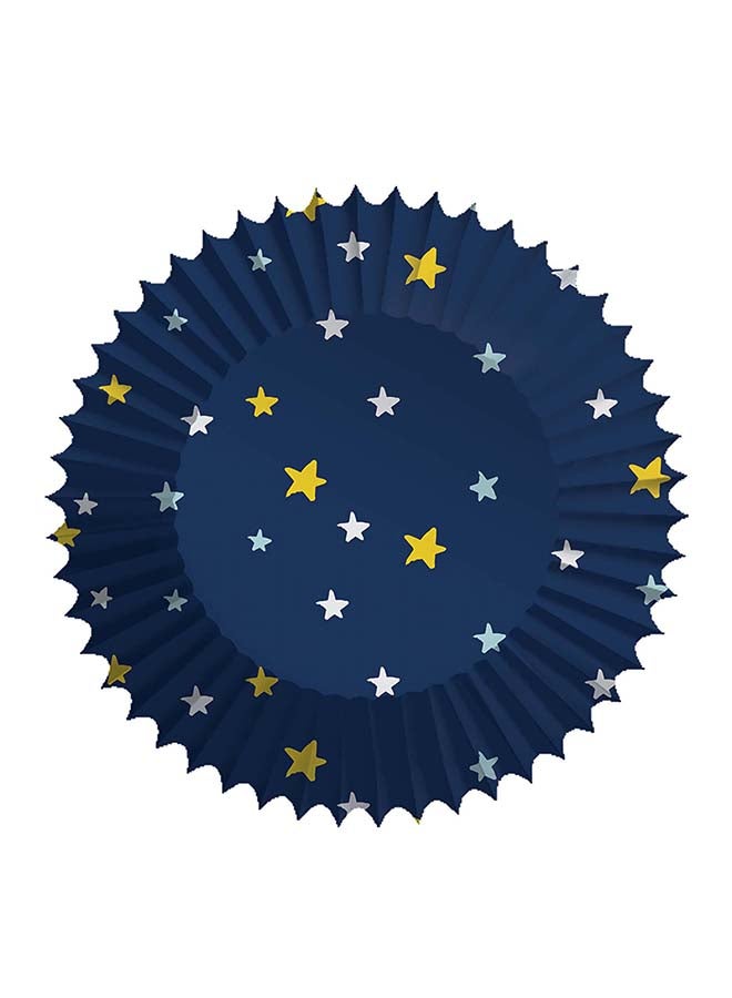 Amscan حفلة استقبال المولود - مجموعة كعك توينكل ليتل ستار 24 قطعة، مستلزمات حفلة استقبال المولود