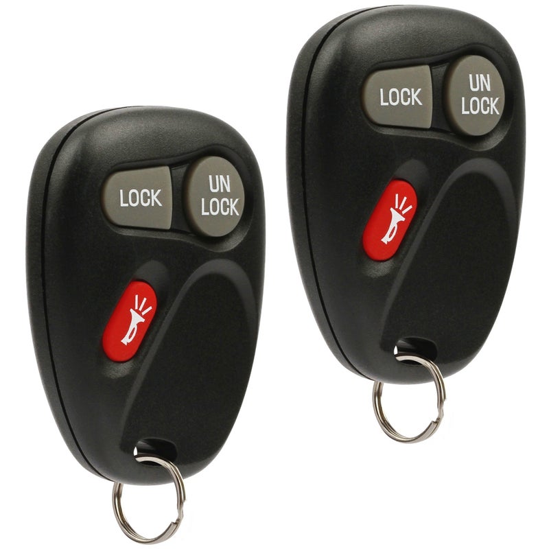 USARemote 1998 1999 2000 2001 Key Fob Keyless Entry Remote fits Chevy Astro Blazer S10 Silverado Suburban Tahoe/GMC Jimmy Safari Sierra Sonoma Yukon/Oldsmobile Bravada (KOBUT1BT, 15732803), Set of 2 - Image 1