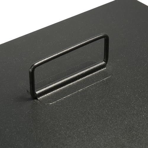 BARSKA 12-Inch Cash Box and 6 Compartment Tray with Key Lock , Black - Image 5