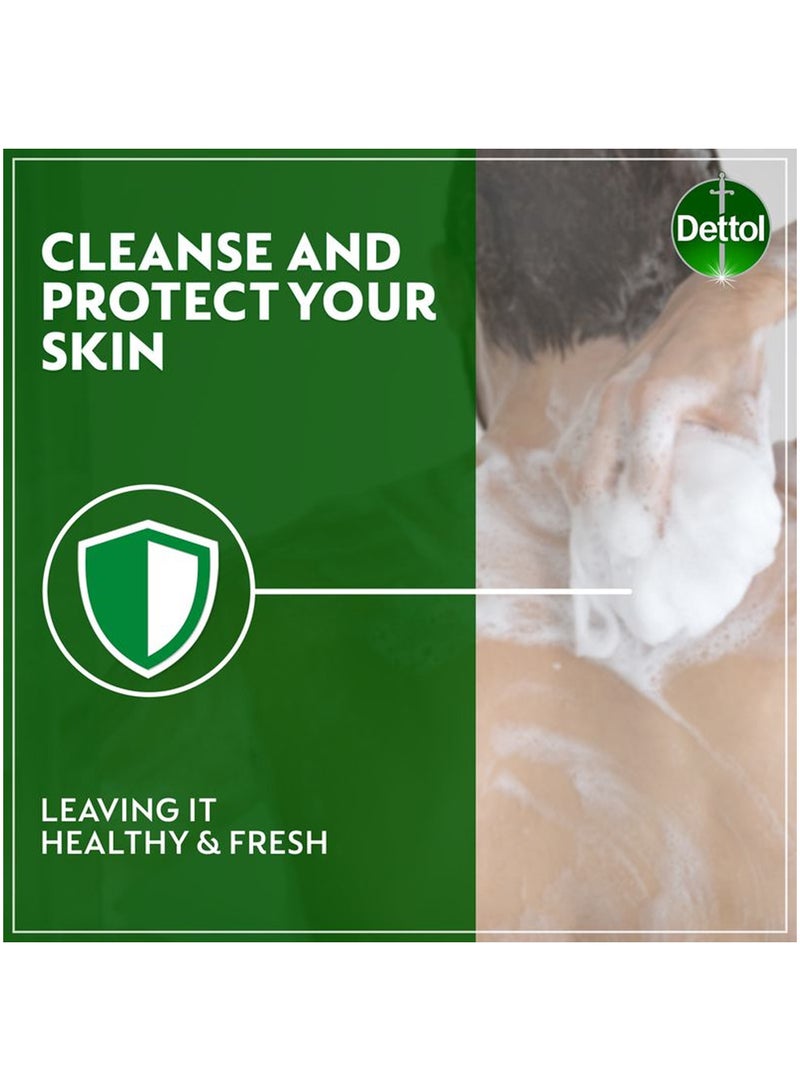 Dettol Cool Bar Soap, Menthol & Eucalyptus Scent, 165g x 4 165grams - Image 3