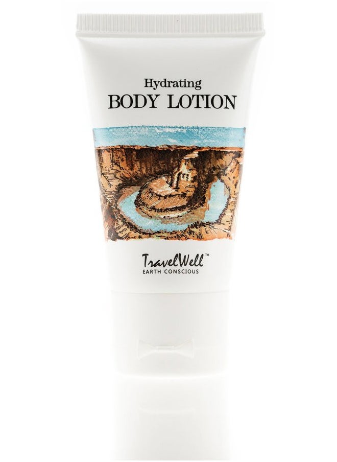 Travelwell - Landscape Series Hotel Toiletries Amenities Travel Size Massage Cleaning Soaps 1.0oz/28g,Shampoo & Conditioner 2 in 1,Body Lotion each 20 Individually Wrapped - Image 1