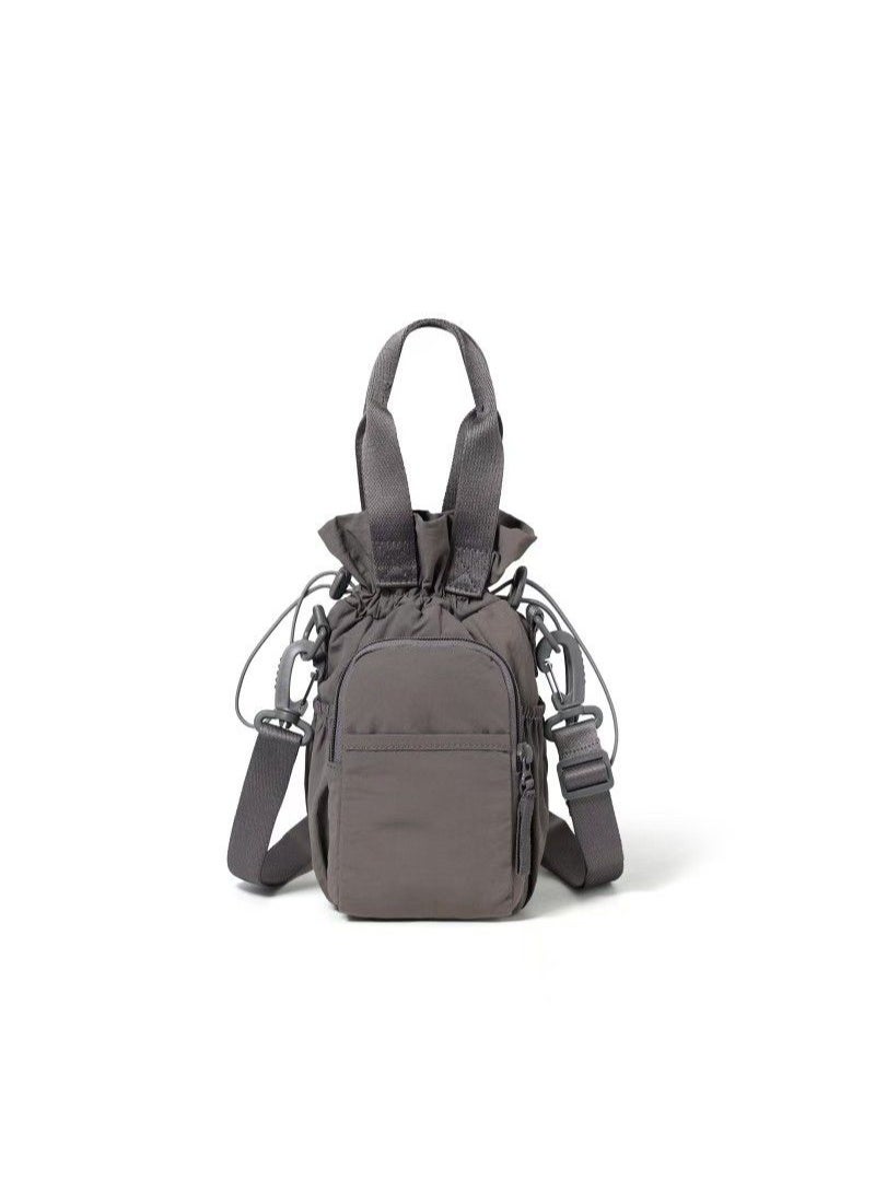 UNISEX CROSS BUCKET Bag waterproof cloth material