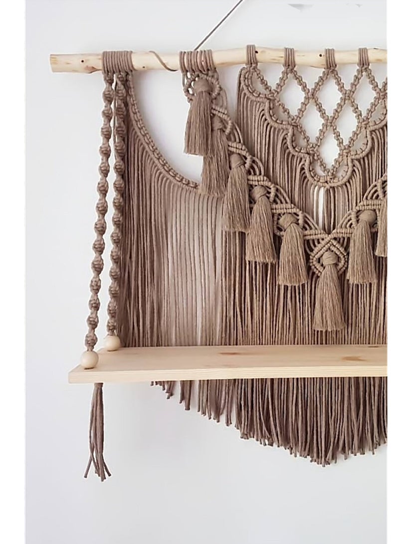 انتيكيانو رف حائط خشبي - Image 2