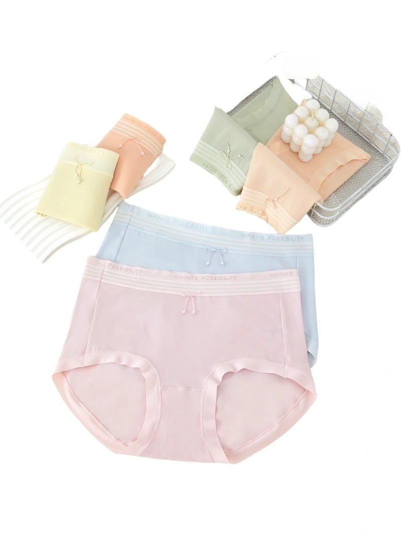 sheBloom SHEBloom 3-Piece Cotton Bikini Breathable Panties Low Waist Fashionable Ladies Charming Thick Bottom - Image 2