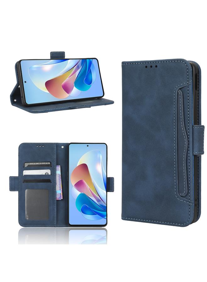 The Bros Case For ZTE Nubia Z40S Pro Skin Feel Calf Texture Card Slots Leather Phone Case