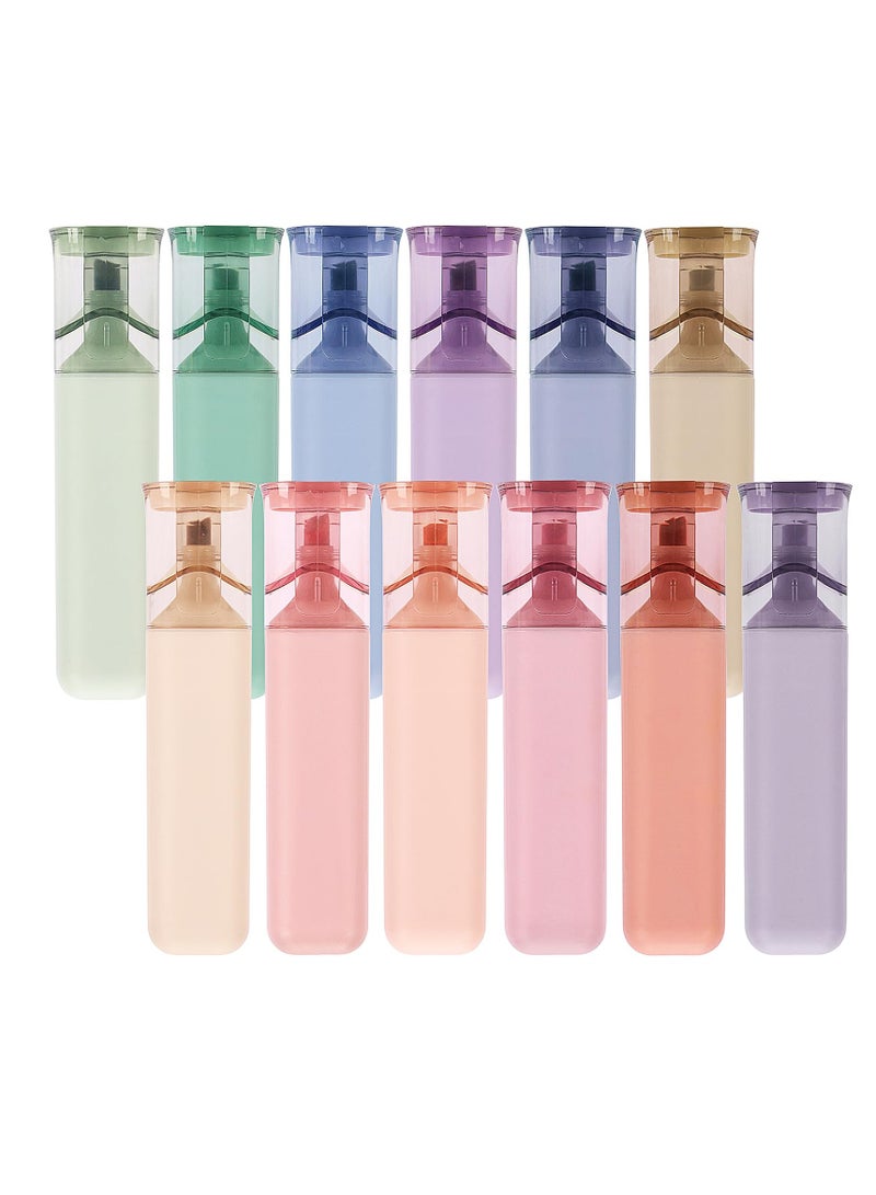KASTWAVE 12pcs Aesthetic Highlighters, Cream Colors, Bible Highlighters and Pens No Bleed, Quick Dry for Bible Study School Office Stationery Supplies - Image 1