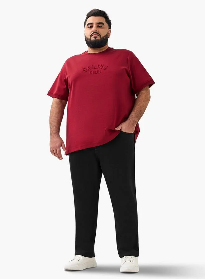 ماكسيم جينز رجالي بقصة عادية وخصر مرن