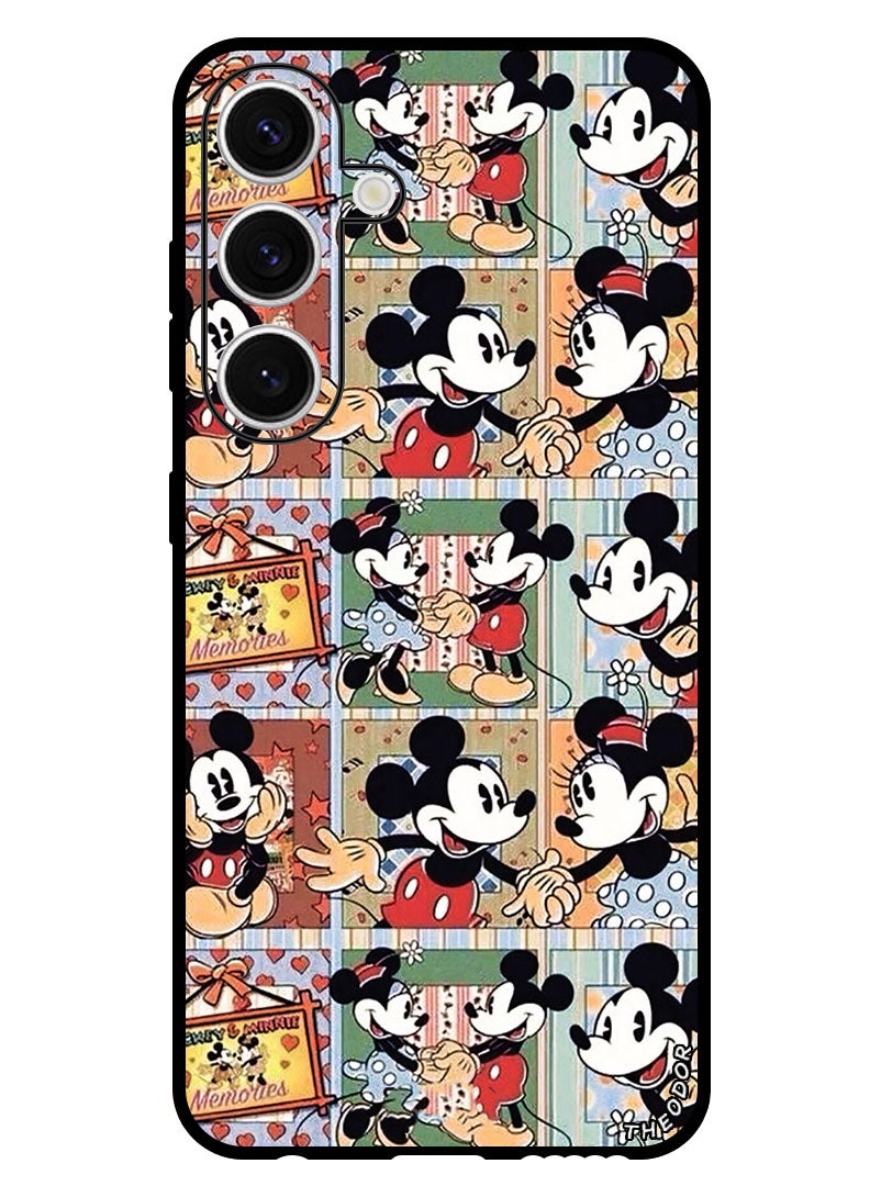 Theodor Protective Case Anti Scratch Shock Proof Bumper Cover For Samsung Galaxy S24 Plus Mickey (2) - Image 1